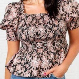 BB Dakota Peplum Top